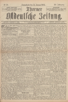 Thorner Ostdeutsche Zeitung. Jg.30, № 26 (31 Januar 1903) + dod.