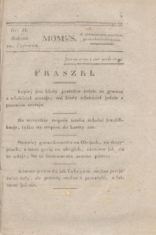 Momus. T.1, nr 2 (10 czerwca 1820)