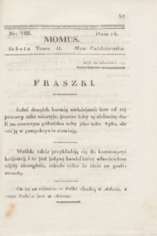 Momus. T.2, nr 8 (14 października 1820)