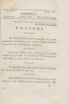 Momus. T.3, nr 2 (23 listopada 1820)