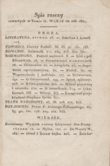 Wanda : tygodnik polski płci pięknej i literaturze poświęcony. [R.4], T.2 (1821) + dod.