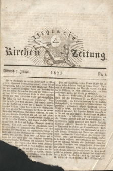 Allgemeine Kirchenzeitung. [Jg. 2], Nr. 1 (1 Januar 1823)