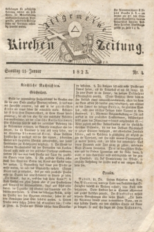 Allgemeine Kirchenzeitung. [Jg. 2], Nr. 4 (11 Januar 1823)