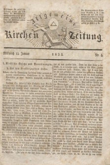 Allgemeine Kirchenzeitung. [Jg. 2], Nr. 5 (15 Januar 1823)