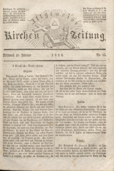 Allgemeine Kirchenzeitung. [Jg. 2], Nr. 15 (19 Februar 1823)