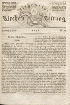 Allgemeine Kirchenzeitung. [Jg. 2], Nr. 29 (9 April 1823)