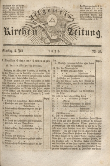 Allgemeine Kirchenzeitung. [Jg. 2], Nr. 54 (5 Juli 1823)