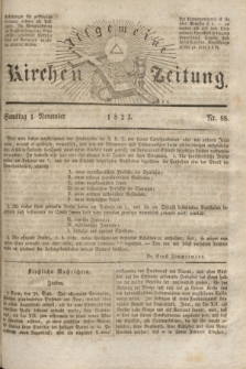 Allgemeine Kirchenzeitung. [Jg. 2], Nr. 88 (1 November 1823)