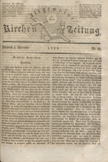 Allgemeine Kirchenzeitung. [Jg. 2], Nr. 89 (5 November 1823)