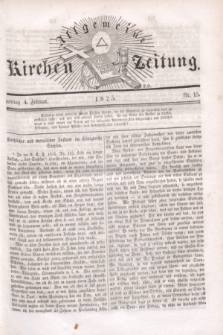 Allgemeine Kirchenzeitung. [Jg.4], Nr. 15 (4 Februar 1825)