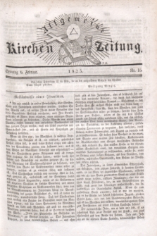 Allgemeine Kirchenzeitung. [Jg.4], Nr. 16 (6 Februar 1825)