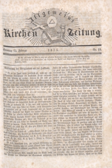 Allgemeine Kirchenzeitung. [Jg.4], Nr. 19 (13 Februar 1825)