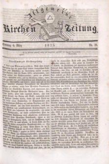 Allgemeine Kirchenzeitung. [Jg.4], Nr. 28 (6 März 1825)