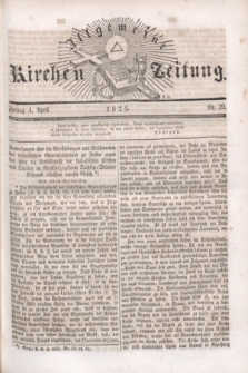 Allgemeine Kirchenzeitung. [Jg.4], Nr. 39 (1 April 1825)