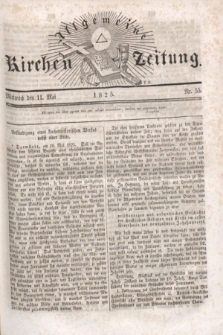 Allgemeine Kirchenzeitung. [Jg.4], Nr. 55 (11 Mai 1825)