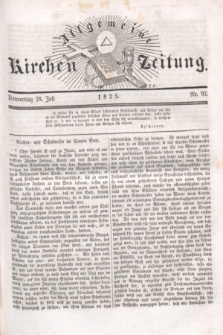 Allgemeine Kirchenzeitung. [Jg.4], Nr. 92 (28 Juli 1825)