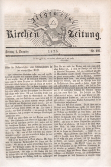 Allgemeine Kirchenzeitung. [Jg.4], Nr. 166 (4 December 1825)