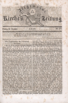 Allgemeine Kirchenzeitung. [Jg.4], Nr. 175 (20 December 1825)