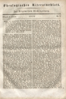 Theologisches Literaturblatt : zur Allgemeinen Kirchenzeitung. 1826, Nr. 9 (1 Februar)