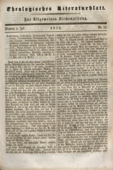 Theologisches Literaturblatt : zur Allgemeinen Kirchenzeitung. 1826, Nr. 53 (5 Juli)