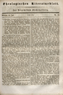 Theologisches Literaturblatt : zur Allgemeinen Kirchenzeitung. 1826, Nr. 59 (26 Juli)