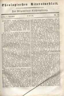 Theologisches Literaturblatt : zur Allgemeinen Kirchenzeitung. 1826, Nr. 88 (3 November)