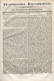 Theologisches Literaturblatt : zur Allgemeinen Kirchenzeitung. 1826, Nr. 103 (27 December)