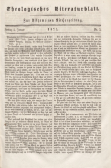 Theologisches Literaturblatt : zur Allgemeinen Kirchenzeitung. 1827, Nr. 2 (5 Januar)