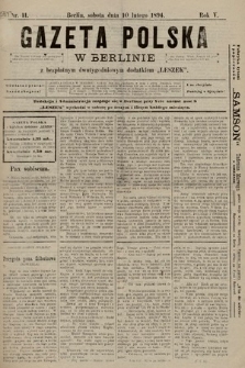 Gazeta Polska w Berlinie. 1894, nr 11