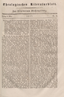 Theologisches Literaturblatt : zur Allgemeinen Kirchenzeitung. 1827, Nr. 20 (9 März)