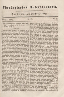 Theologisches Literaturblatt : zur Allgemeinen Kirchenzeitung. 1827, Nr. 26 (30 März)