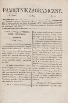 Pamiętnik Zagraniczny. [T.1], nr 23 (8 czerwca 1822)