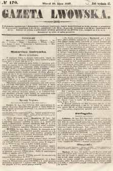 Gazeta Lwowska. 1857, nr 170