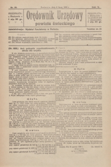 Orędownik Urzędowy Powiatu Świeckiego. R.5, nr 51 (8 lipca 1926)