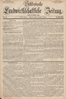 Schlesische Landwirthschaftliche Zeitung. Jg.3, Nr. 28 (10 Juli 1862) + dod.