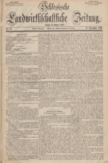 Schlesische Landwirthschaftliche Zeitung. Jg.4, Nr. 51 (17 Dezember 1863) + dod.