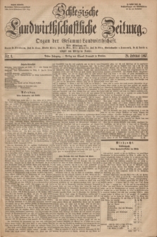 Schlesische Landwirthschaftliche Zeitung : Organ der Gesammt Landwirthschaft. Jg.8, Nr. 9 (28 Februar 1867) + dod.