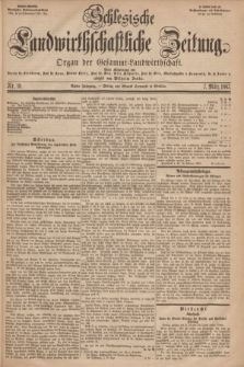 Schlesische Landwirthschaftliche Zeitung : Organ der Gesammt Landwirthschaft. Jg.8, Nr. 10 (7 März 1867) + dod.