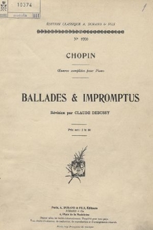 Ballades & impromptus