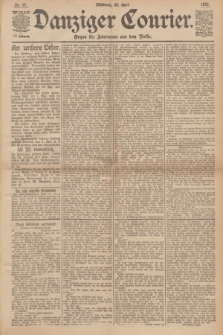 Danziger Courier : Organ für Jedermann aus dem Volke. Jg.12, Nr. 97 (26 April 1893)