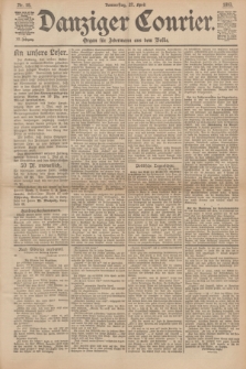 Danziger Courier : Organ für Jedermann aus dem Volke. Jg.12, Nr. 98 (27 April 1893) + dod.