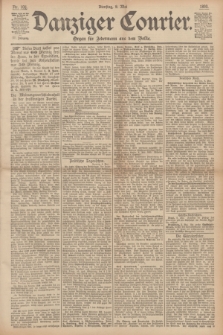 Danziger Courier : Organ für Jedermann aus dem Volke. Jg.12, Nr. 108 (9 Mai 1893) + dod.