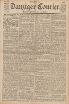 Danziger Courier : Organ für Jedermann aus dem Volke. Jg.12, Nr. 109 (10 Mai 1893) + dod.