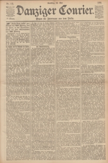 Danziger Courier : Organ für Jedermann aus dem Volke. Jg.12, Nr. 112 (14 Mai 1893) + dod.