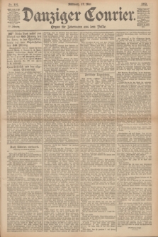 Danziger Courier : Organ für Jedermann aus dem Volke. Jg.12, Nr. 114 (17 Mai 1893)