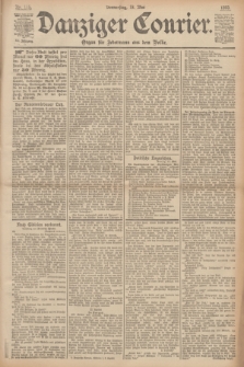 Danziger Courier : Organ für Jedermann aus dem Volke. Jg.12, Nr. 115 (18 Mai 1893)