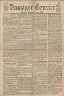 Danziger Courier : Organ für Jedermann aus dem Volke. Jg.12, Nr. 117 (20 Mai 1893)