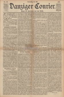 Danziger Courier : Organ für Jedermann aus dem Volke. Jg.12, Nr. 120 (25 Mai 1893)
