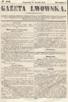 Gazeta Lwowska. 1857, nr 186