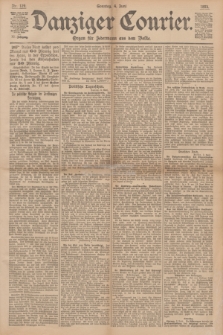 Danziger Courier : Organ für Jedermann aus dem Volke. Jg.12, Nr. 129 (4 Juni 1893) + dod.